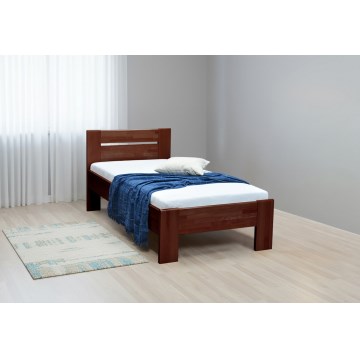 Pat single AMBER 90 x 200 cm, nuc închis