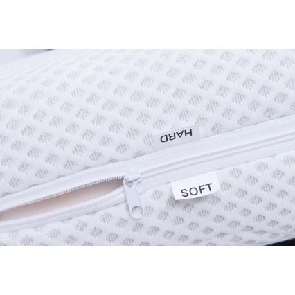 Pat tapițat ALIS 160x200 cm cu saltea inclusă și spațiu de depozitare, petrol