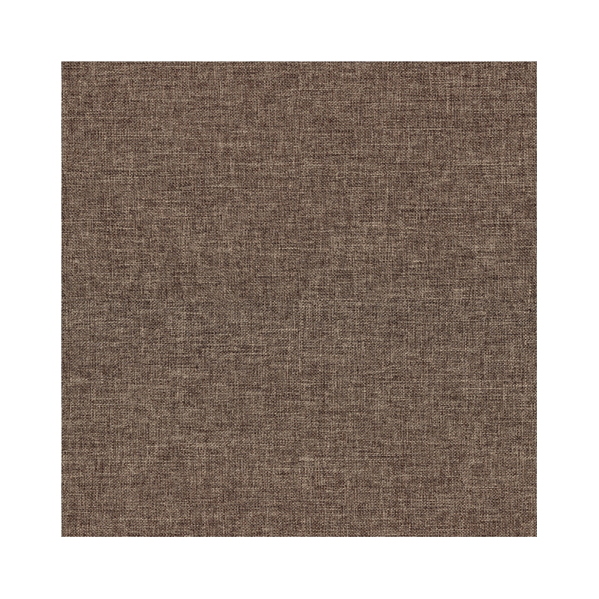 Pat tapițat GEORGE 120 x 200 cm, maro, cu spațiu de depozitare și saltea