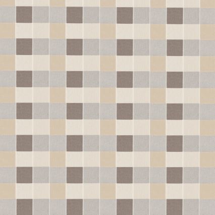 Pat tapițat GEORGE 140x200 cm, cu spațiu de depozitare și saltea, maro