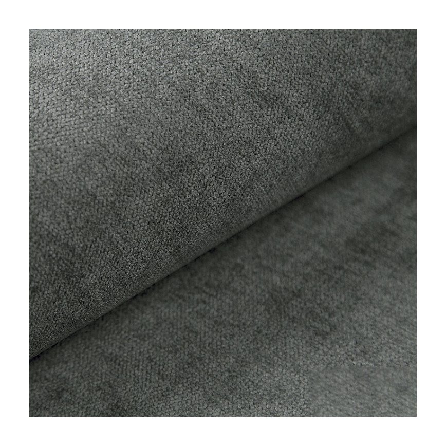 Pat tapițat ISABEL 160x200, cu saltea cu arcuri și spațiu de depozitare, gri