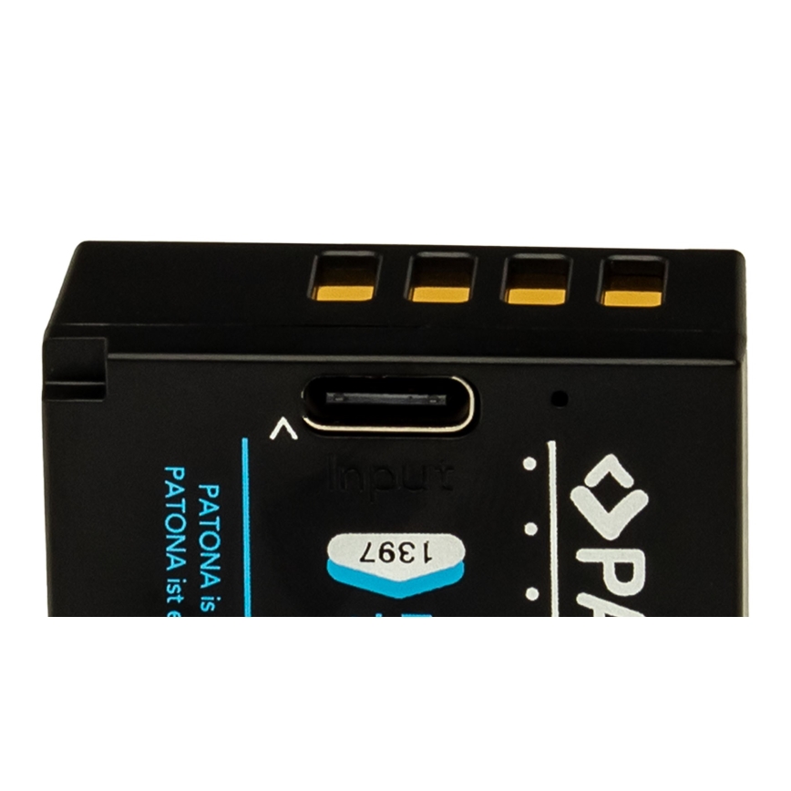 PATONA - Acumulator Fuji NP-W126S 1050mAh Li-Ion Platinum cu încărcare USB-C