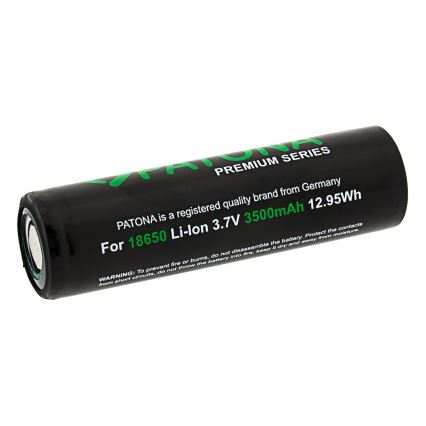 PATONA - Acumulator Li-Ion 18650 PREMIUM 3500 mAh, 3,7 V