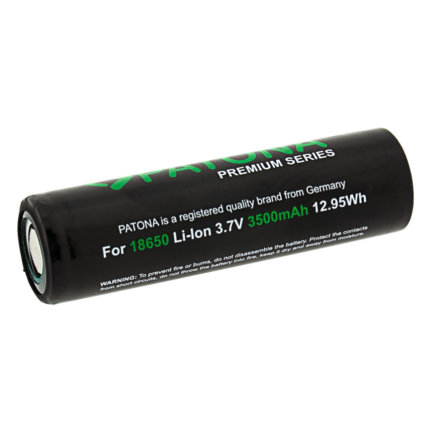 PATONA - Acumulator Li-Ion 18650 PREMIUM 3500 mAh, 3,7 V