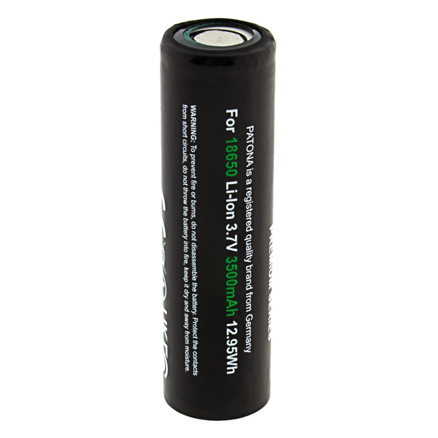 PATONA - Acumulator Li-Ion 18650 PREMIUM 3500 mAh, 3,7 V