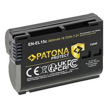 PATONA - Acumulator pentru Nikon EN-EL15C, 2600 mAh, Li-Ion, Protect