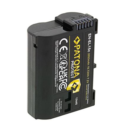 PATONA - Acumulator pentru Nikon EN-EL15C, 2600 mAh, Li-Ion, Protect