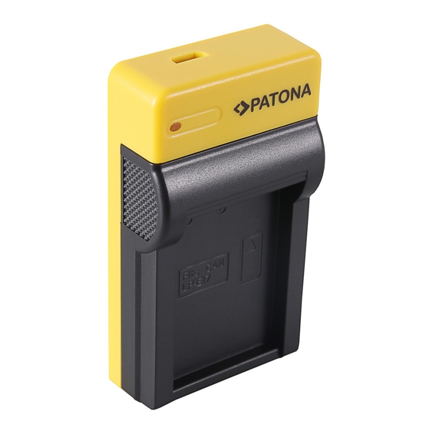 PATONA - Încărcător Foto Canon LP-E17 slim, USB