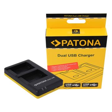 PATONA - Încărcător Foto Dual Quick Sony NP-FW50 USB