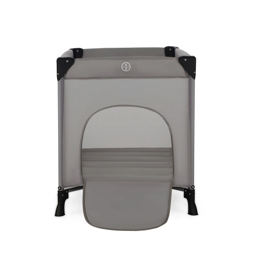 Pătuț de voiaj Baby Tiger VIKI gri KINDERKRAFT