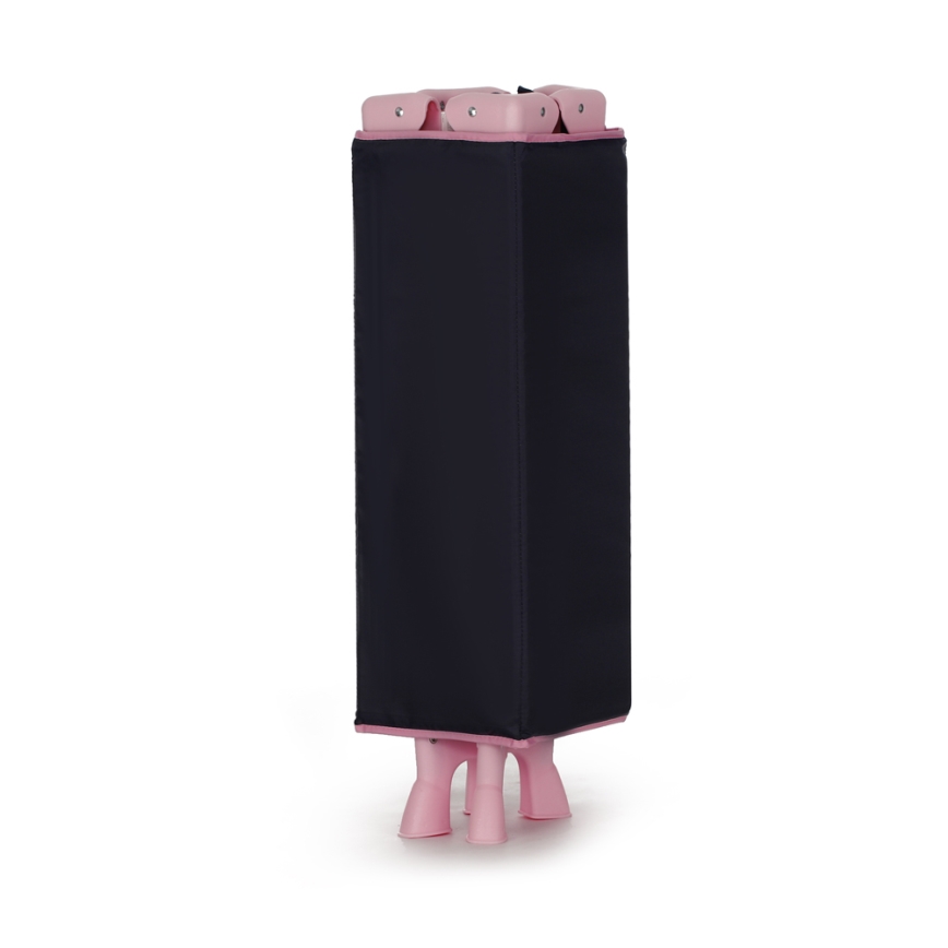 Pătuț de voiaj Baby Tiger VIKI roz KINDERKRAFT