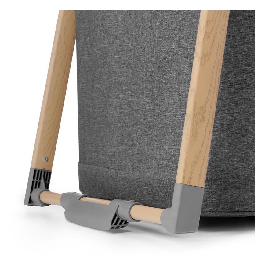 Pătuț de voiaj KINDERKRAFT  4 în 1 SOFI gri