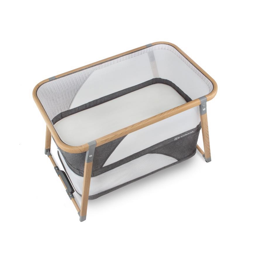 Pătuț de voiaj KINDERKRAFT  4 în 1 SOFI gri