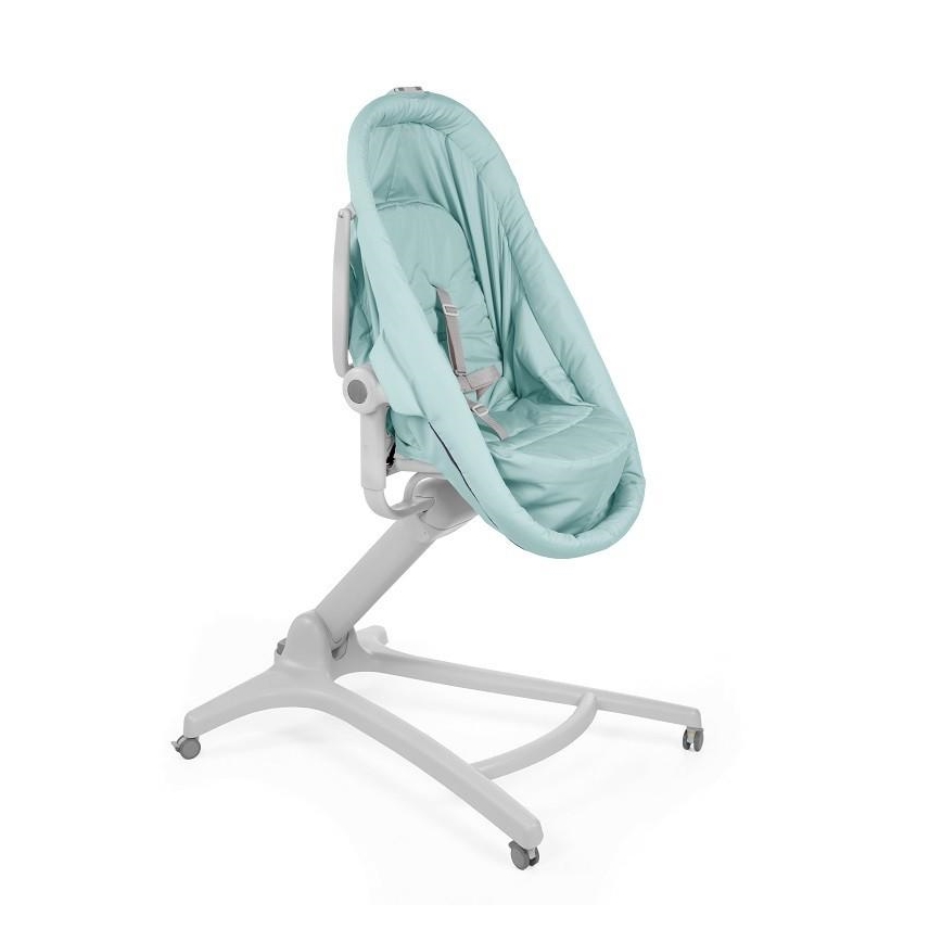 Pătuț pentru bebeluși 4 în 1 Chicco BABY HUG Aquareelle turcoaz