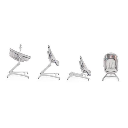 Pătuț pentru bebeluși 4 în 1 Chicco BABY HUG Aquareelle turcoaz