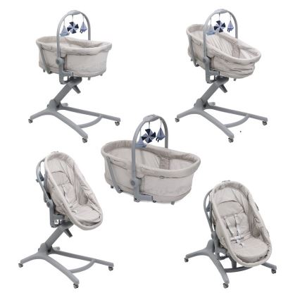 Pătuț pentru bebeluși 5 în 1 Chicco BABY HUG PRO bej