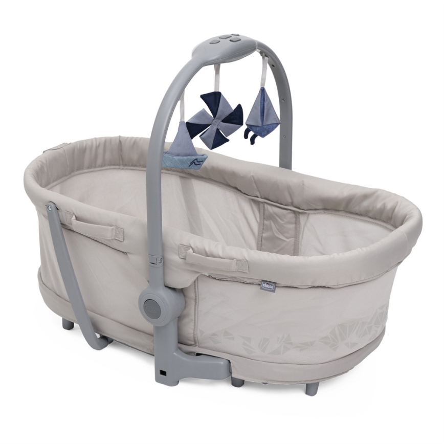 Pătuț pentru bebeluși 5 în 1 Chicco BABY HUG PRO bej