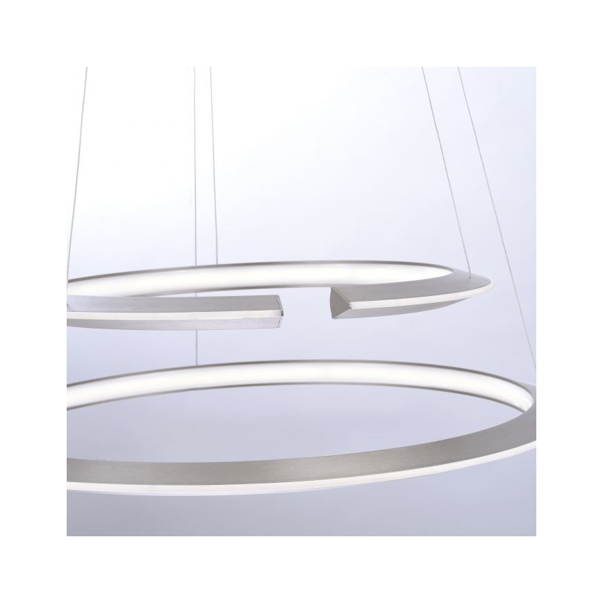 Paul Neuhaus 2491-55 - Candelabru LED reglabil pe cablu ALESSA 2xLED/26W/230V cu telecomandă