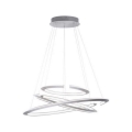 Paul Neuhaus 2493-55 - Candelabru LED reglabil pe cablu ALESSA 3xLED/38W/230V cu telecomandă