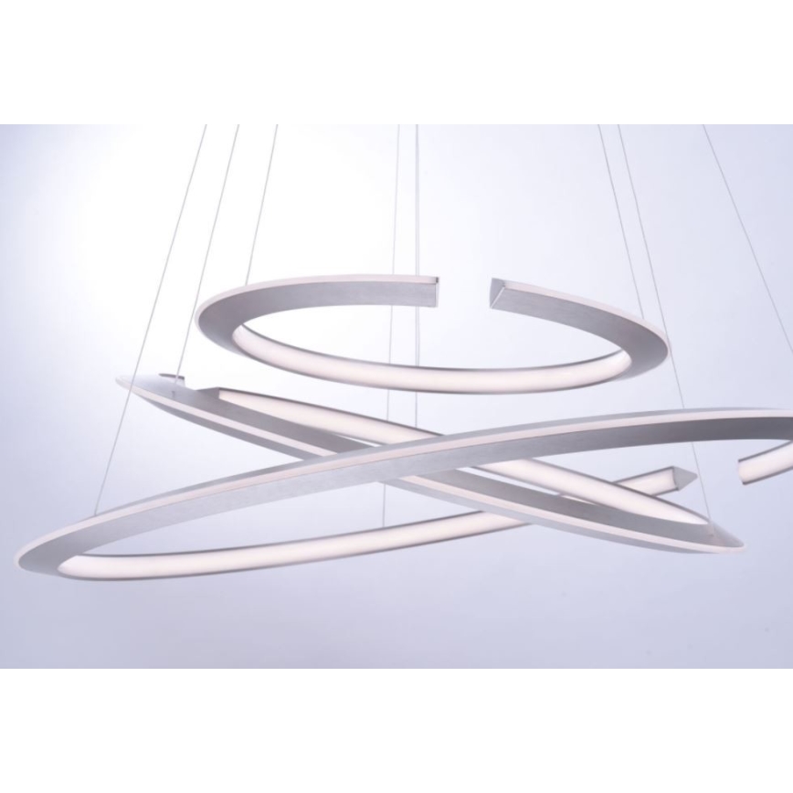 Paul Neuhaus 2493-55 - Candelabru LED reglabil pe cablu ALESSA 3xLED/38W/230V cu telecomandă