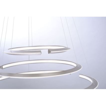 Paul Neuhaus 2493-55 - Candelabru LED reglabil pe cablu ALESSA 3xLED/38W/230V cu telecomandă