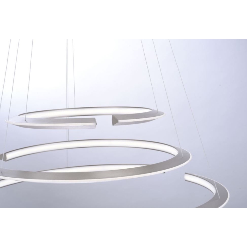 Paul Neuhaus 2493-55 - Candelabru LED reglabil pe cablu ALESSA 3xLED/38W/230V cu telecomandă