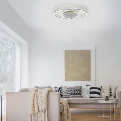 Paul Neuhaus 6025-55 - Plafonier LED reglabil YUKI LED/48W/230V cu telecomandă