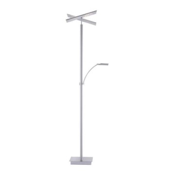 Paul Neuhaus 687-55 - Lampă LED de podea dimabilă ARTUR 2xLED/27W + LED/6W