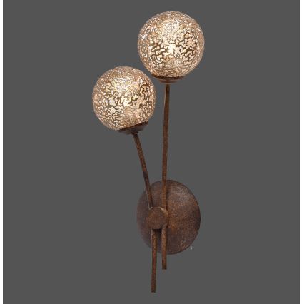 Paul Neuhaus 9032-48 - Lampă de perete GRETA 2xG9/40W/230V