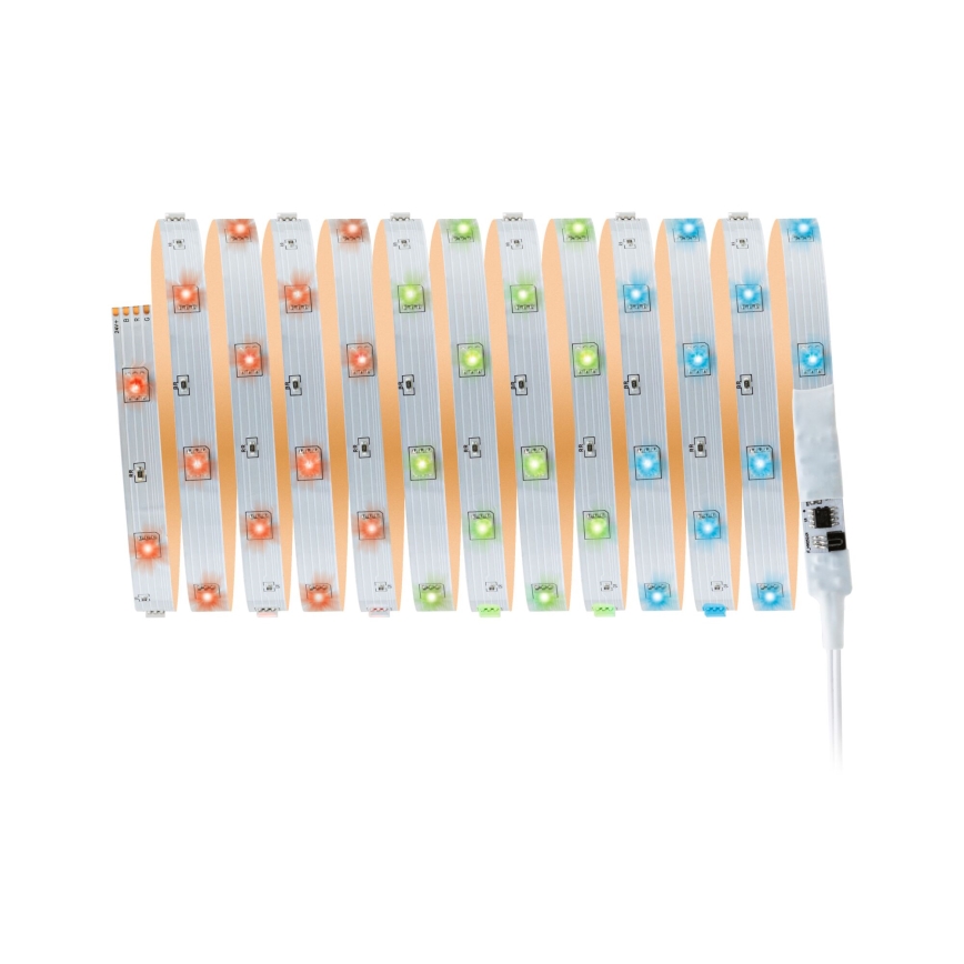 Paulmann 3988 - Bandă LED RGBW, 13 W, dimabilă, TIP, 5 m, 230 V + telecomandă