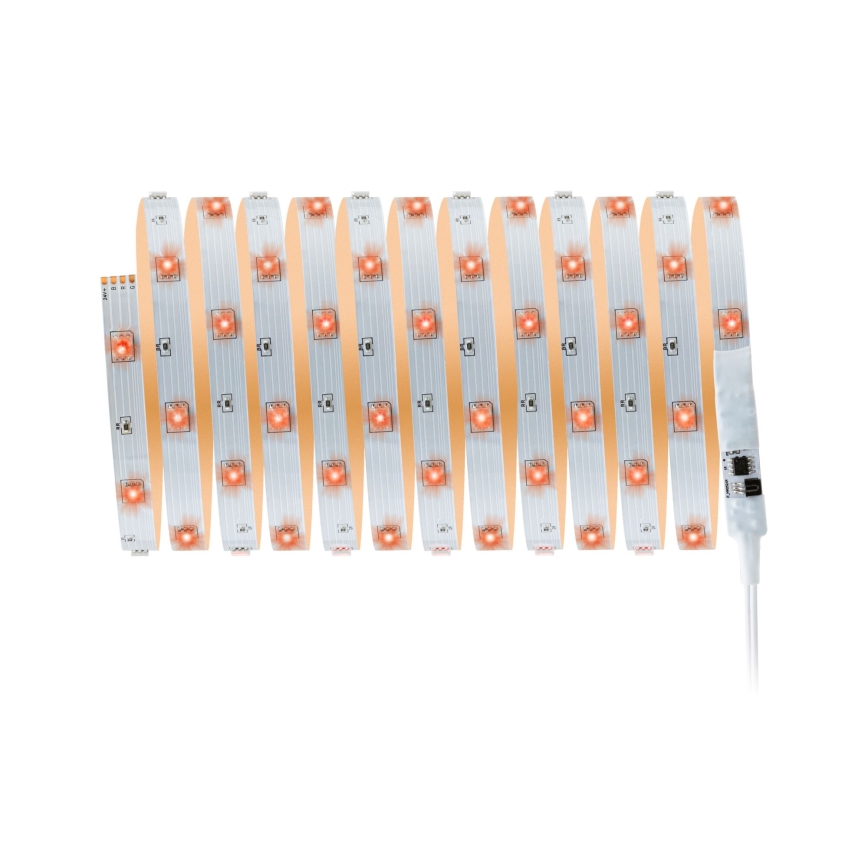 Paulmann 3988 - Bandă LED RGBW, 13 W, dimabilă, TIP, 5 m, 230 V + telecomandă