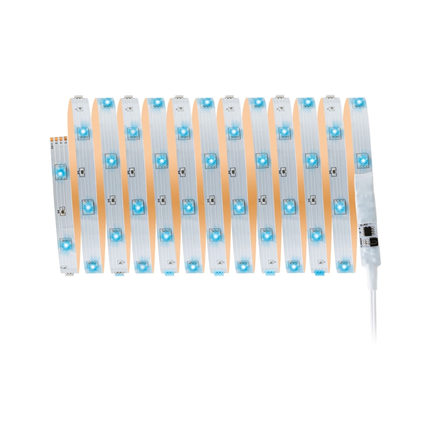 Paulmann 3988 - Bandă LED RGBW, 13 W, dimabilă, TIP, 5 m, 230 V + telecomandă