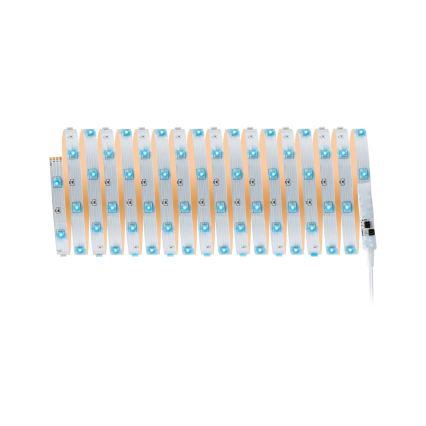 Paulmann 3989 - Bandă LED RGBW dimabilă, 19W, TIP, 10 m, 230V + telecomandă