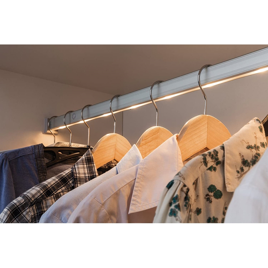 Paulmann 70501 - LED Iluminat dulap cu senzor DRESSLIGHT LED/1,35W/4xAAA