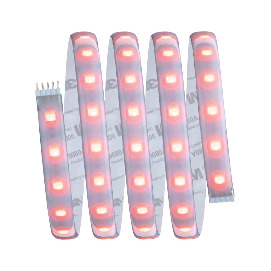 Paulmann 70627 - Bandă LED RGB dimerizabilă 18W IP44 pentru baie MAXLED 1,5 m 230V + telecomandă