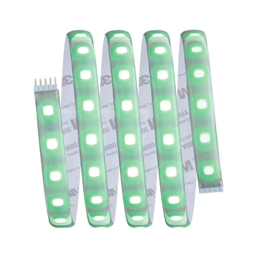 Paulmann 70627 - Bandă LED RGB dimerizabilă 18W IP44 pentru baie MAXLED 1,5 m 230V + telecomandă