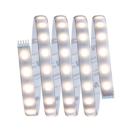 Paulmann 70627 - Bandă LED RGB dimerizabilă 18W IP44 pentru baie MAXLED 1,5 m 230V + telecomandă