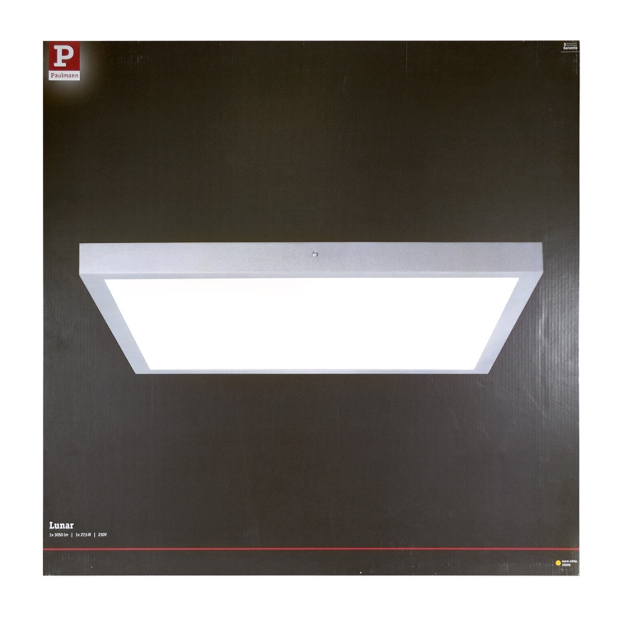 Paulmann 70652 - LED/30W Plafonieră LUNAR 230V