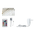 Paulmann 70696 - Bandă LED RGBW/8W reglabilă DIGITAL 3m 230V cu telecomandă