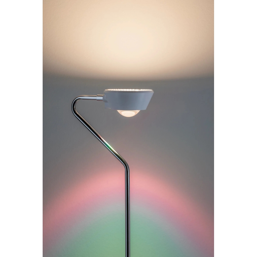Paulmann 70920 - LED/7,5W Lampadar reglabil RAMOS 230V alb/crom lucios