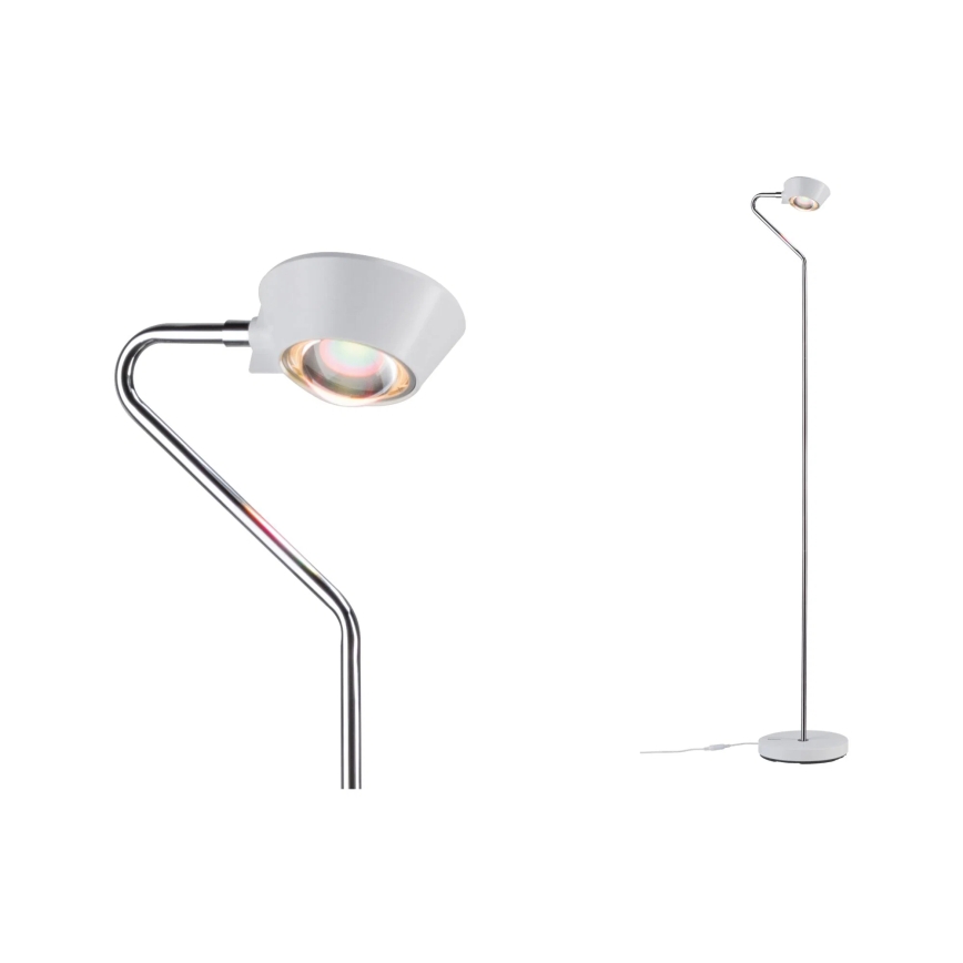 Paulmann 70920 - LED/7,5W Lampadar reglabil RAMOS 230V alb/crom lucios