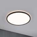 Paulmann 70999 - Panou LED dimabil ATRIA 22W 230V 3000K, diametru 42 cm, negru