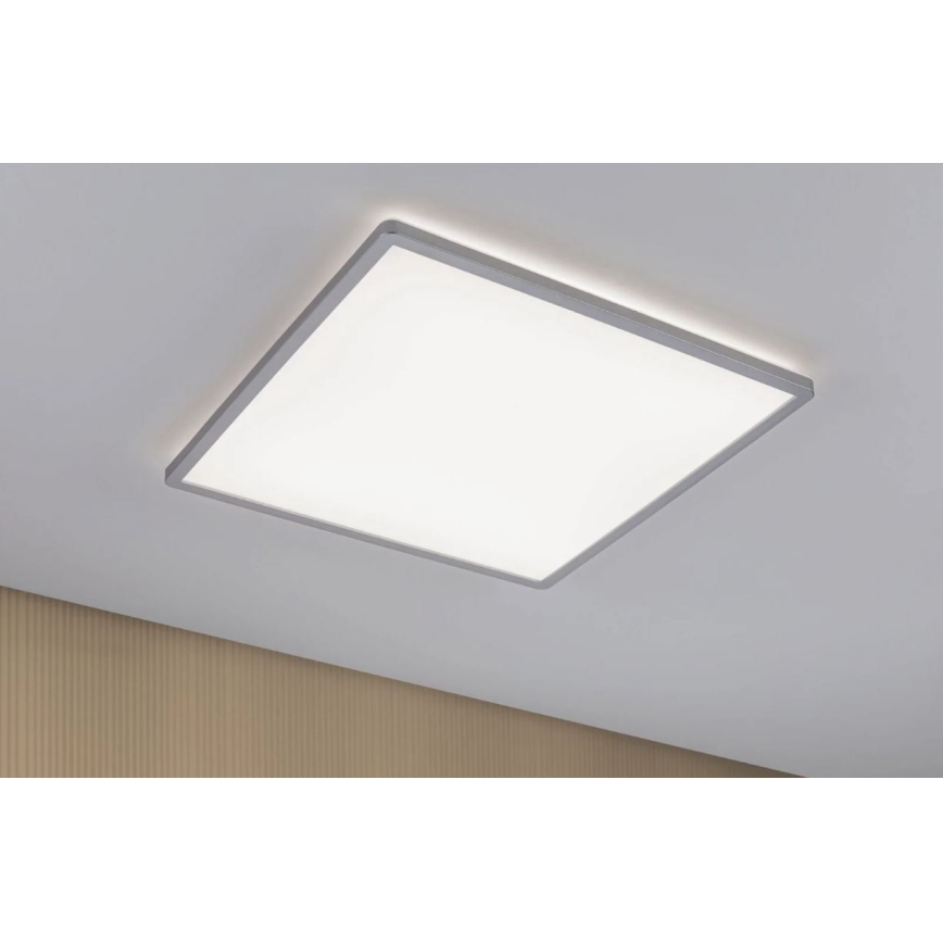 Paulmann 71009 - Panou LED dimabil ATRIA 22W 230V 4000K 42x42 cm crom mat