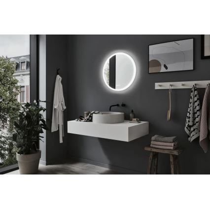 Paulmann 78952 - Oglindă încălzită pentru baie cu iluminare LED, 21W, IP44, reglabilă, MIRA 230V