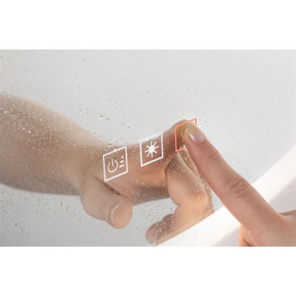 Paulmann 78952 - Oglindă încălzită pentru baie cu iluminare LED, 21W, IP44, reglabilă, MIRA 230V