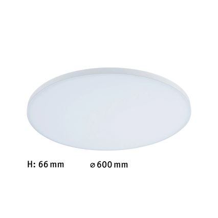 Paulmann 79894 - Plafonieră LED VELORA, 38W, 230V, 3000/4000/6500K, Ø 60 cm, albă