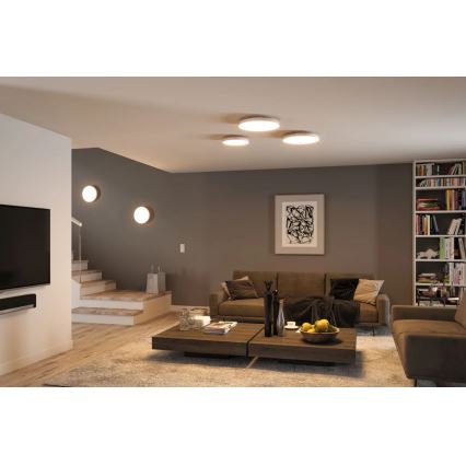 Paulmann 79899 - Plafonier LED RGBW/16,5W cu intensitate reglabilă SMART VELORA 230V