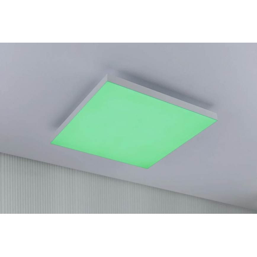 Paulmann 79905 - Plafonier LED RGBW dimabil 19W VELORA 230V 3000-6500K cu telecomandă