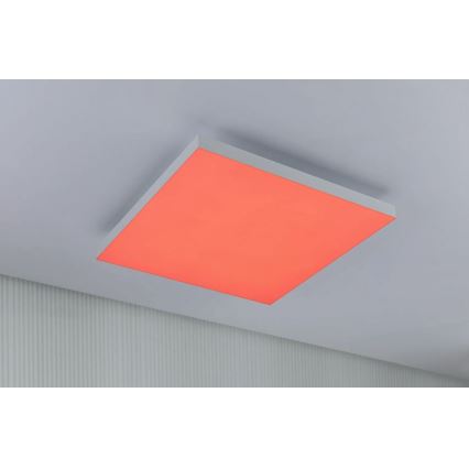 Paulmann 79905 - Plafonier LED RGBW dimabil 19W VELORA 230V 3000-6500K cu telecomandă