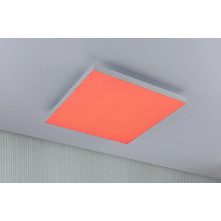 Paulmann 79905 - Plafonier LED RGBW dimabil 19W VELORA 230V 3000-6500K cu telecomandă